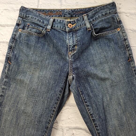 Eddie Bauer Curvy Specially Dyed Bootcut Jeans size 2R - Picture 8 of 16